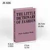 Moda Moderna Minimalista Estilo Ins Libro Falso Libro de Simulación Decoración Suave Muestra Adorno para Estantería de Hotel Atrezo de Libro Decorativo