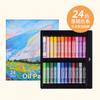 Anmei baleia pintura a óleo vara 24 cores 36 cores 48 cores macaron Morandi monocromático cor pesada vara giz de cera jardim de infância macio