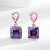 Chengda Joyería Estilo Ins Super Hada Coreano Dulce Colorido Pendientes Tesoro Borla para Mujer Más Fácil de Combinar Pendientes Temperamento Venta al por Mayor