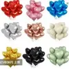 Globos de Látex con Lentejuelas Adecuados para Fiesta de Cumpleaños Boda Regalo Aniversario Decoración Set de Globos Inflables