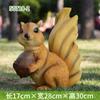 Enfeites de Esquilo para Pátio de Jardim Esculturas de Animais Simulados para Exterior Decorações Penduradas Artesanato em Resina Decorações para Paisagismo de Jardim