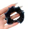 1. Goma para el pelo vintage de flores oscuras con una textura madura y suave, adecuada para ir al trabajo, accesorio para el cabello duradero y versátil para mujeres