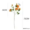 Flores de Rosa Artificiales de Seda de Alta Gama con Múltiples Cabezas para Decoración del Hogar y Exteriores