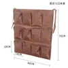 Carrinho de Limpeza com Bolsa Suspensa de Armazenamento, Saco de Roupa Suja, Carrinho de Serviço de Vinho, Bolsa para Organização de Ferramentas