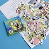 Pegatinas de Sanrio Kuromi Cinnamoroll Gato Kt, Pegatinas Lindas para Agendas, Pegatinas de Dibujos Animados Impermeables para Estudiantes