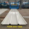 Placa de acero de color de fábrica de estructura de acero yx25-210-840, baldosa de acero de color, tablero corrugado rizado, piezas de doblado de esquina de 0,5