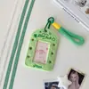 Hisocute Original Tarjetero para Perseguir Estrellas Funda para Exhibición de Polaroid de Tres Pulgadas Colgante Tarjeta de Estudiante de Campus Tarjeta de Comida Funda Protectora