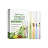 Varilla Herbal Portátil Varilla de Aroma a Planta Refrescante No Grasa Fórmula Suave Cuidado Nasal Aplicable en Múltiples Escenarios