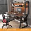Escritorio para computadora Escritorio de escritorio Escritorio para el hogar Escritorio con estantería Escritorio integrado Mesa de estudio para estudiantes Juego de mesa y silla simple para dormitorio