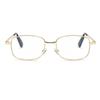 Nuevos lentes de lectura HD tendencia de moda lectura lectura lectura lentes de lectura montura de metal lentes de lectura para negocios al por mayor 8004