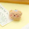 Desenhos animados urso de pelúcia boneca broche roupas boneca roupas sapatos e meias pequeno animal cocar acessórios acessórios