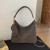Bolsa Tote Vintage para Mulheres 2025 Inverno Nova Grande Capacidade Estilo Coreano Nicho Ombro Transversal Moda Bolsa Hobo