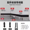 Rodapé de Liga de Alumínio de 6cm para Uso Doméstico, Auto-Instalação, À Prova d'Água, Anti-Mofo, Ultra-Estreito, Ultra-Fino, Retardador de Chama, Rodapé Sem Marcas