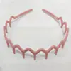 Faixa de Cabelo Fashion Tendência Personalizada, Estilo Celebridade da Internet, Faixa de Cabelo Preta Brilhante com Dentes Longos em Casco de Tartaruga, Não Aperta a Cabeça, Prende o Cabelo, Presilha de Cabelo com Coroa Alta