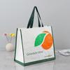 Bolsa de Papel DuPont Logo Imprimible Moda Vintage Tienda de Ropa Bolsa de Compras Cuero de Vaca Lavado Bolsa de Papel DuPont