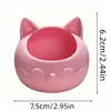 Popular Transfronterizo Impreso en 3D Minimalista con Forma de Gato Caja de Almacenamiento Creativa para Joyería y Anillos de Escritorio para el Hogar Decoración del Hogar