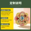Imán para Refrigerador de Aleación de Zinc Serie Cultural y Creativa de Zhejiang Turístico Zona Escénica de Linhai Esmalte Personalizado en Relieve Creativo