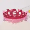 Novos acessórios de cabelo infantis coreanos tiara de couro para bebê faixa de cabelo tiara para festa de aniversário exportação atacado