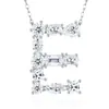 Collar de moda de comercio exterior estilo ins de lujo ligero nicho, nuevo accesorio de collar 925 de plata transfronterizo que no se decolora para mujeres en verano