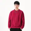 Ropa para Hombre Fengshe / Sudadera Rayada con Cuello Doble de Retazos Estructurados Estilo Americano Peso Pesado 480g Moderna Holgada de Manga Larga para Hombre