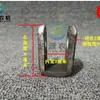 Soporte de Cilindro Hidráulico Auto-descargable para Vehículo Agrícola Tractor Soporte de Montaje de Orejeta de Soldadura Orejeta de Elevación Cilindro Hidráulico de Doble Acción