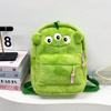 Comercio Exterior Nuevo Dibujo Animado Lindo Winnie el Poodle Tres Ojos Jardín de Infancia Peluche Mochila Escolar Accesorios Casuales Protección de Cresta