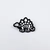 Serie de Dragones de Dibujos Animados Set Combinado de Broches Metálicos Accesorios de Insignias Creativas con Forma de Dinosaurio Accesorios para Ropa Infantil