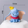 Decoración de Pastel de Cumpleaños Dumbo Plugin Dibujo Animado Niño Niña Muñeca Pastel Decorativo Celebridad de Internet