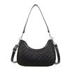 Bolso de Hombro Cruzado Retro Tejido de Moda Nuevo Tendencia 2025 Gran Capacidad Textura Casual Ligero para Mujer
