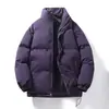 Ventas Directas de Fábrica Aoleige Moda Casual Nueva Invierno 2025 Gruesa Cuello Alto Corta Algodón Cálida Chaqueta