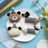 Tecido de Desenho Animado Recheado com Algodão Urso Cachorro Pingente de Bolsa DIY Broche Acessórios de Roupa Acessórios Atacado