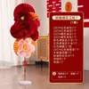 Set de Decoración para Boda para Salón de Bodas, Compromiso, Habitación de Boda, Casa Nueva, Decoraciones de Flores de Abanico, Montaje de Escena y Suministros Completos para Boda