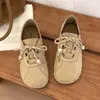 Sapatos Mula Casuais Bidirecionais Outono 2026 para Mulheres, Estilo Versátil de Cadarço Baixo, Estilo Americano, Aumentadores de Altura, Novo Modelo Coreano