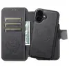 Adequado para Capa de Celular com Tampa Flip-Top para Inserir Cartão Iphone18Promax, Suporte de Carregamento Sem Fio Magnético Dois em Um Capa de Couro