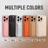 Capa de Celular com Padrão de Lichia para Comércio Exterior Adequada para Apple 18Pm com Slot para Cartão, Capa Protetora à Prova de Choque para iPhone 17 14/13