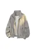 2026 HJ26687 forrada de polar, sin sombra, talla grande, chaqueta engrosada estilo americano, M-5X, HM26864 - Especial P54