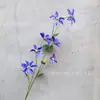 Nuevas Flores Artificiales de Clemátide de 7 Cabezas en Stock, Arte Floral para el Hogar, Decoración de Camino de Boda, Adornos de Flores Artificiales para el Hogar