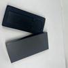 LLavero de metal de cuero PU, colgante de coche personalizado, llavero creativo pequeño de regalo, llavero de aleación de zinc