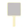Espejo Peine Portátil Dos en Uno Mango Espejo Cuadrado Portátil de Mano Set de Espejo Peine de Maquillaje para Niñas Tocador Portátil de Mano
