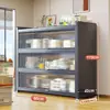 Nuevo Estante de Almacenamiento para Cocina, Gabinete de Almacenamiento de Múltiples Niveles de Pie, Multifuncional para Horno de Microondas, Aparador, Alacena, Gabinete de Almacenamiento