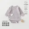 Roupas para Bebê Recém-Nascido, Mantas para Bebê, Macacões de Algodão Puro sem Costura para Primavera e Outono, Macacões Triangulares