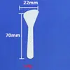 Fabricante de Cucharas de Plástico para Mascarillas, Cucharones para Loción Corporal, Cucharas en Forma de Media Luna, Palillos Mezcladores para Crema de Ojos, Cucharas para Ungüentos de Crema Facial, Cucharas Pequeñas, Palitos para Mascarillas