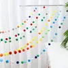 Amazon AliExpress Venda Quente Bola de Pelo Criativa Infantil Bola Decorativa Bandeira de Puxar Cortina de Bola de Pelo Bola de Chuva Faixa
