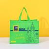 Bolsas de Tote Laminadas Personalizadas para Costura y Impresión de Comercio Exterior, Bolsas No Tejidas al por Mayor con Impresión Personalizada, Tela No Tejida Punzonada con Aguja Hecha a Medida