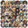 50 adesivos de filhote de gato e foca em desenho para decoração de laptop, notebook, capa de celular, adesivos à prova d'água transfronteiriços