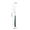 Cuchillo para Mantequilla de Acero Inoxidable 304 Cuchillo para Untar Queso, Postre, Salsa, Mermelada de Chocolate Cuchillo para Mantequilla Occidental Engrosado
