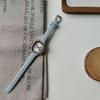 2024 Nuevo Moda Pequeño Verde Reloj Mujer Cuadrado Pequeño Elegante Celebridad de Internet Gama Alta Pequeña Esfera Reloj de Mujer