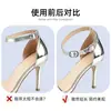 Zapatos de tacón alto, zapatos de vestir, sandalias, cordones de zapato con correa al tobillo, correa extendida, instalación sin pegamento, cordones de zapato de repuesto y fijos
