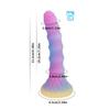Color brotes de bambú luminosos tapón anal de forma especial dispositivo de masturbación aparato sexual femenino estimulación masaje anal abierto juguetes sexuales para adultos