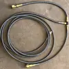 Camión de Pescado Tubería de Alta Presión Ptfe Plus Resorte Acero Inoxidable Manguera Metálica de Alta Presión Transporte de Peces Vivos Caja de Peces Tubería de Oxígeno de Alta Presión